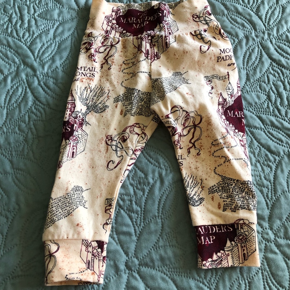 Harry Potter’s The Marauder’s Map Infant Leggings